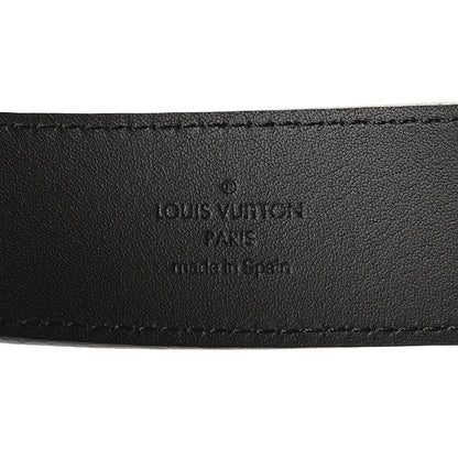 Louis Vuitton Calfskin Pont Neuf Belt 95 38 Black 5 of 6