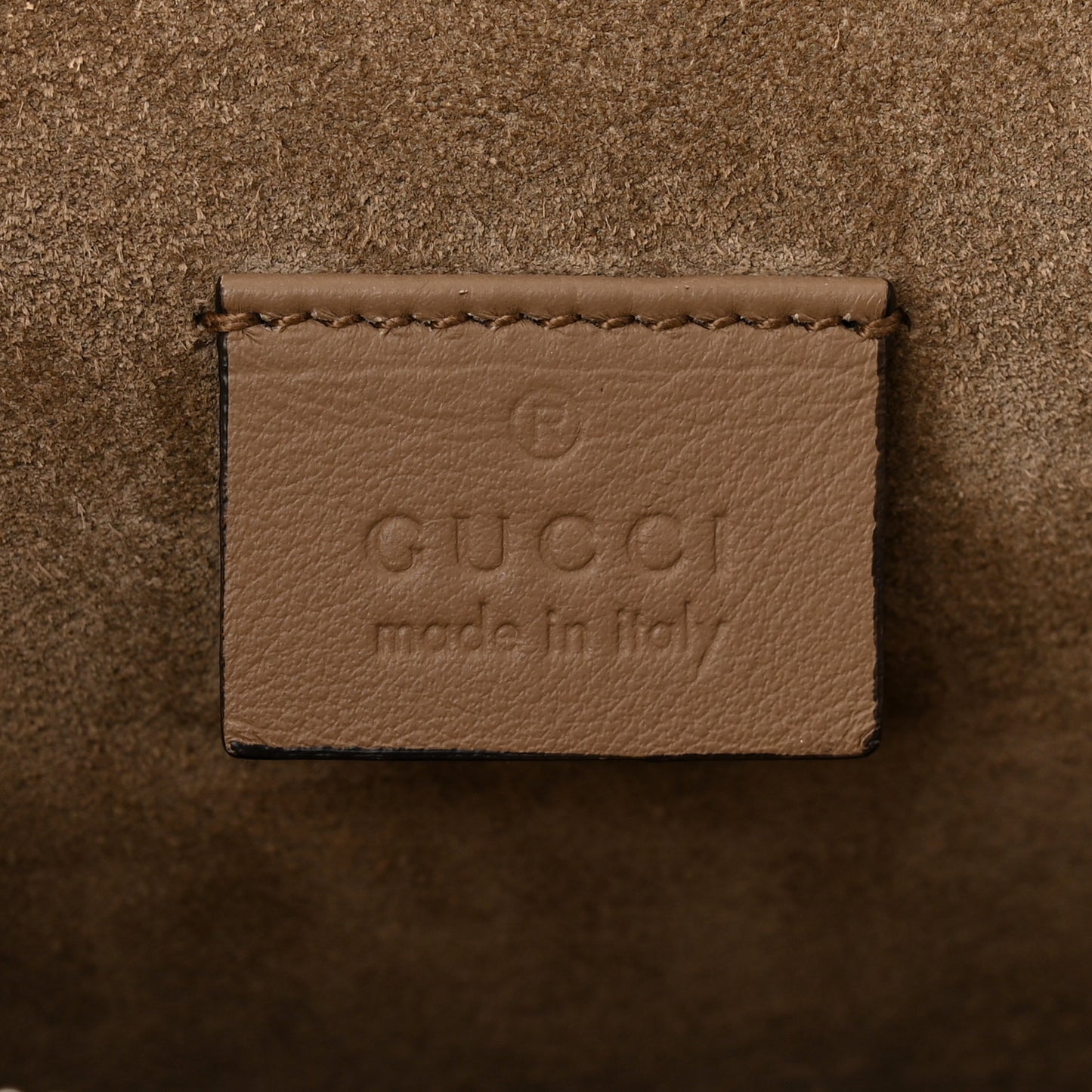 GG Supreme Monogram Medium Dionysus Shoulder Bag Taupe