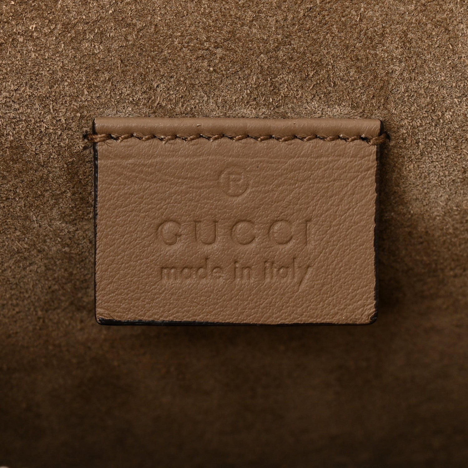 Gucci GG Supreme Monogram Medium Dionysus Shoulder Bag Taupe 6 of 14