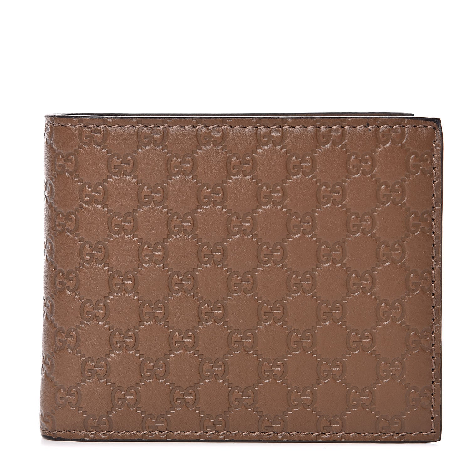 Gucci Microguccissima Bi-Fold Wallet Acero 1 of 10