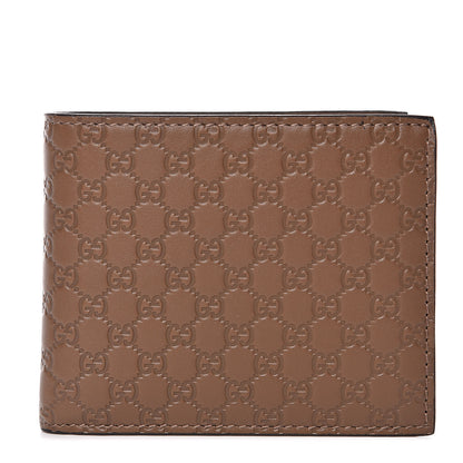 Gucci Microguccissima Bi-Fold Wallet Acero 1 of 10