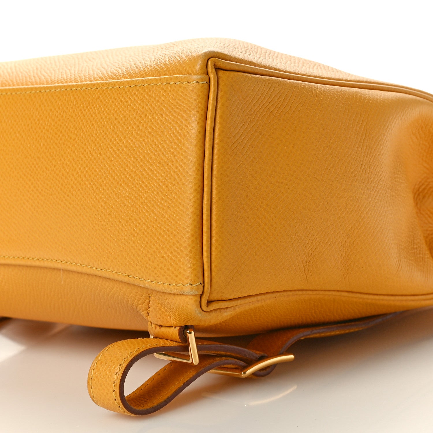 Hermes Courchevel Kelly Ado 20 Backpack Jaune 10 of 11