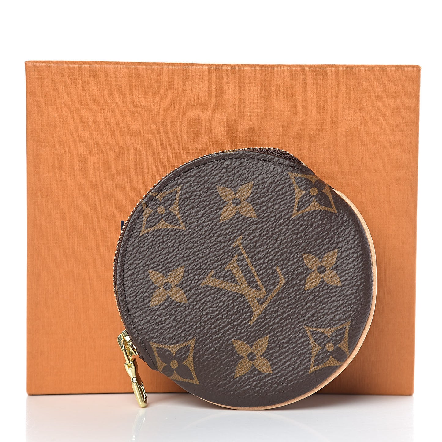 Monogram Round Coin Purse