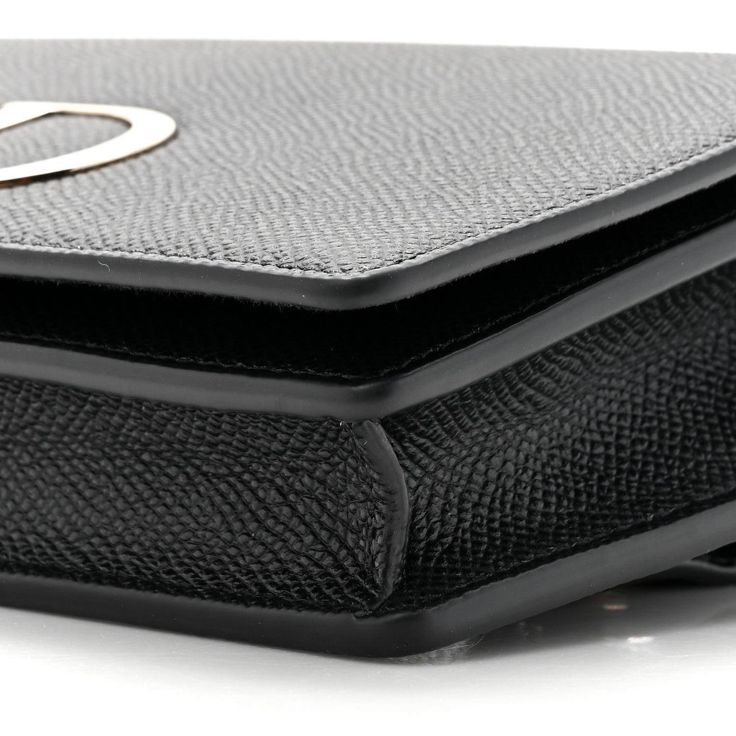 Calfskin 30 Montaigne 2 in 1 Pouch Black