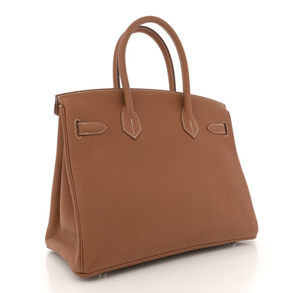 Hermes Togo BIRKIN 30 Gold 3 of 11