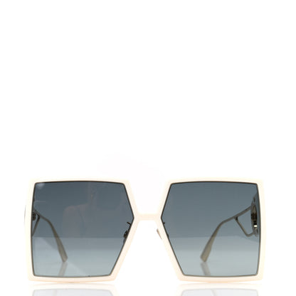 Christian Dior Acetate Square 30 Montaigne Sunglasses White 2 of 7