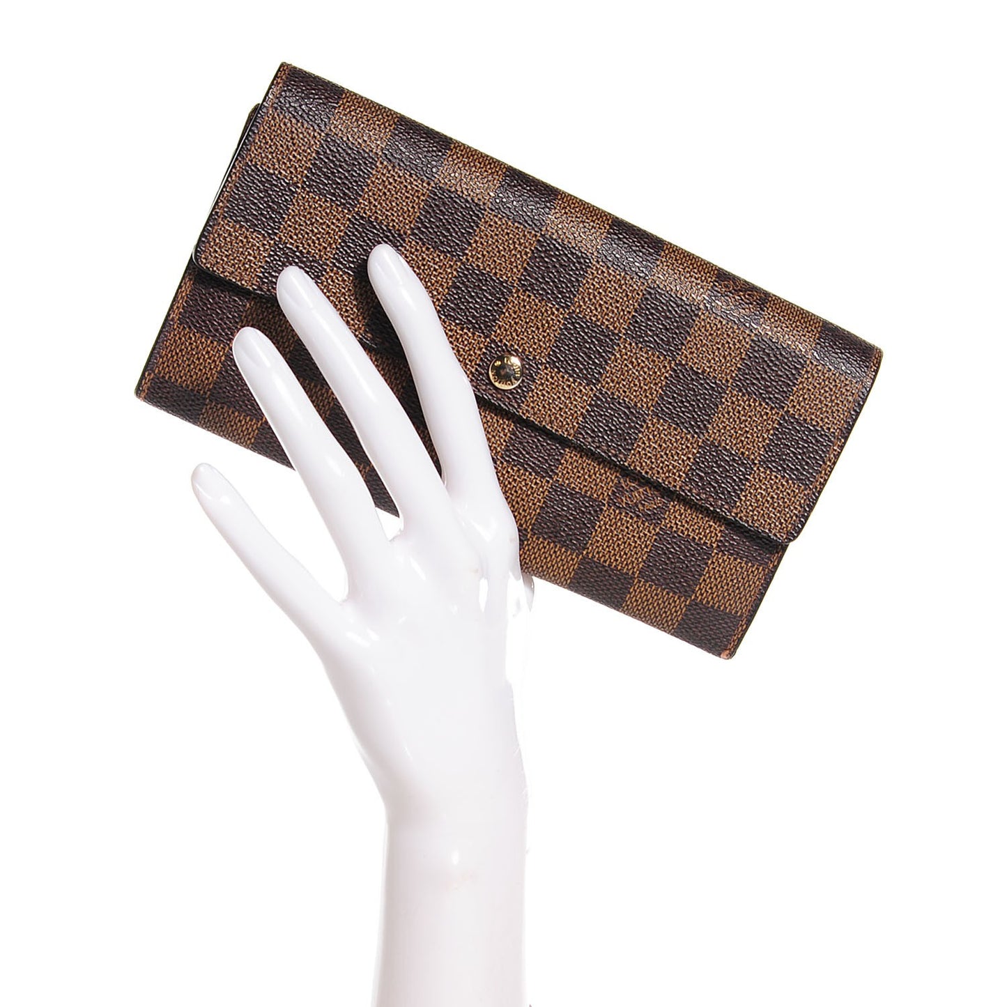 Damier Ebene Sarah Wallet