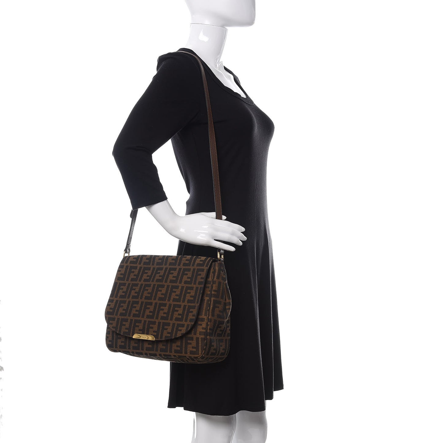 Zucca Vitello Artic Messenger Bag Tobacco Castagna
