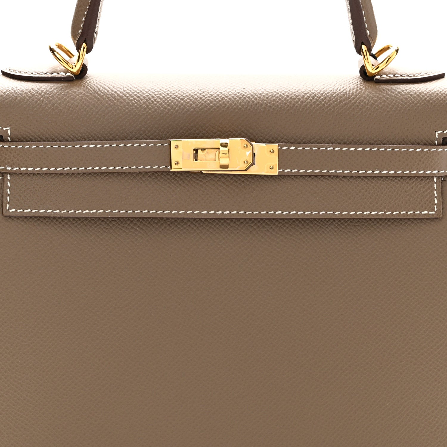 Hermes Epsom Kelly Sellier 25 Etoupe 8 of 10