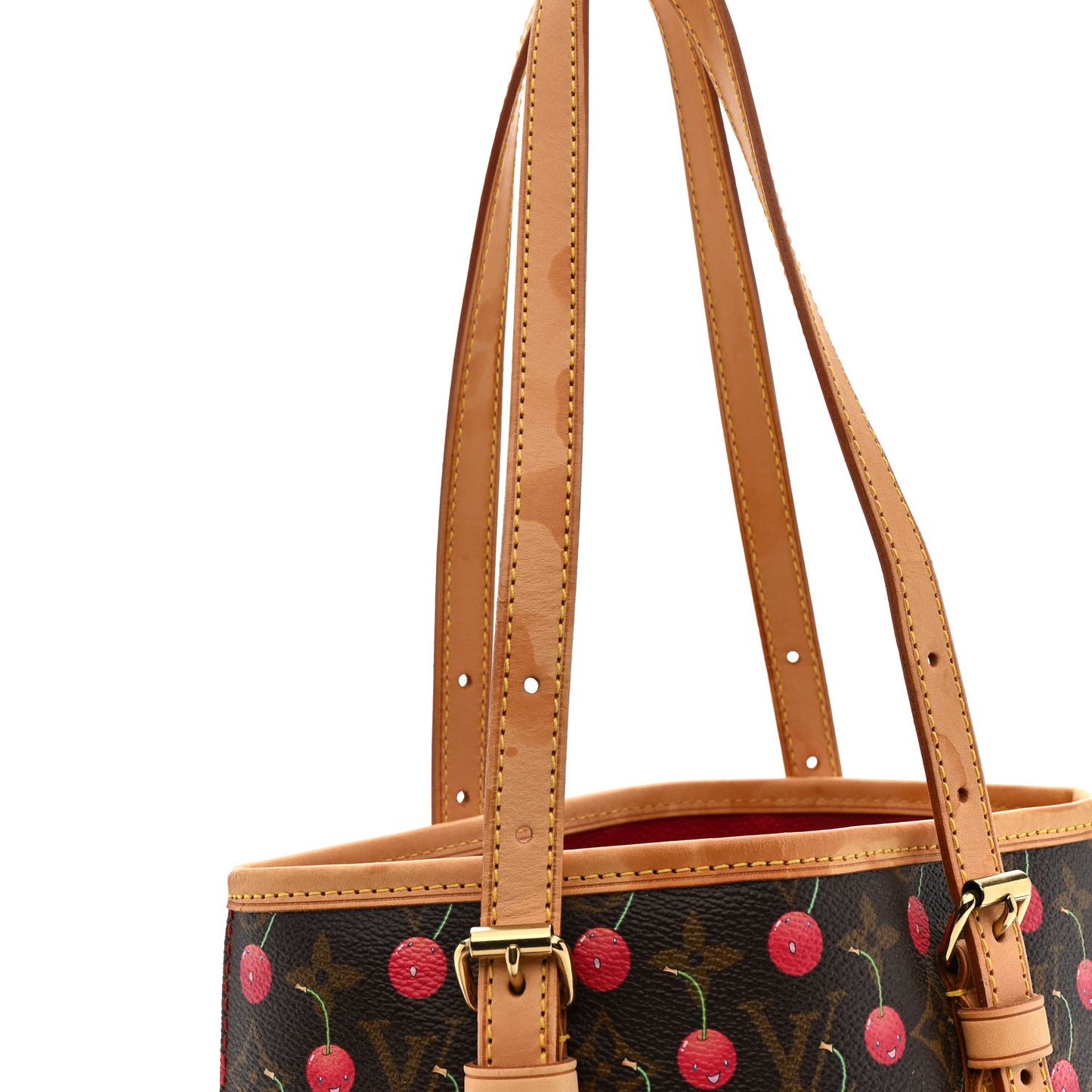 Monogram Cerises Bucket Bag