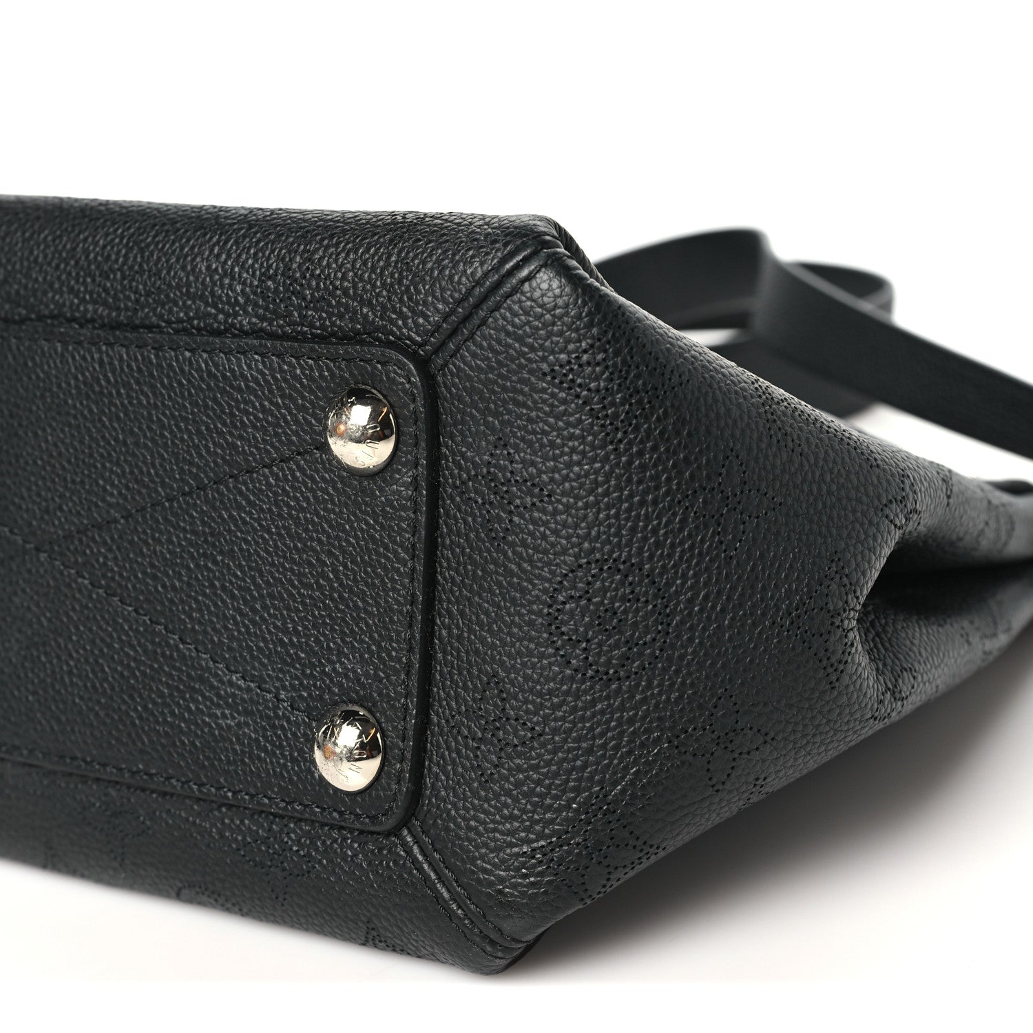 Louis Vuitton Mahina Babylone Chain BB Black 9 of 10