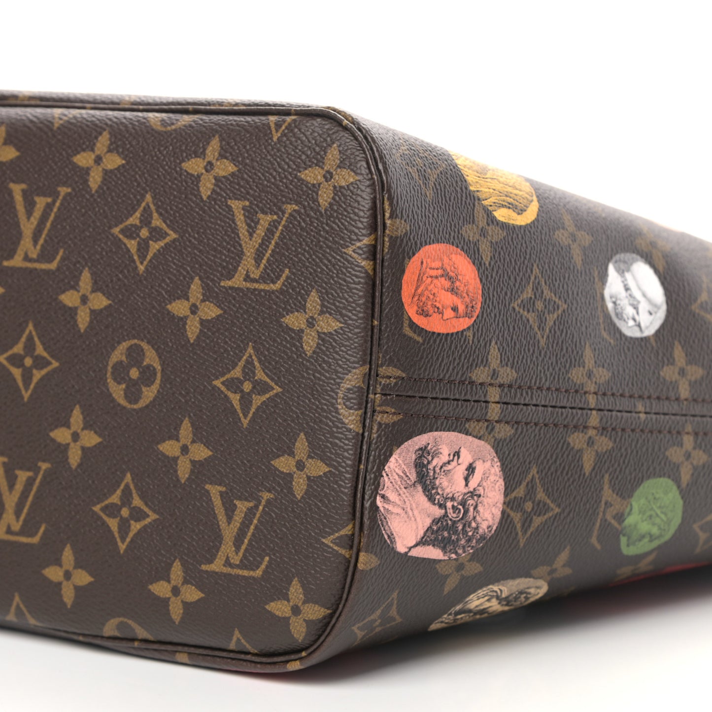 X FORNASETTI Monogram Cameo Neverfull MM