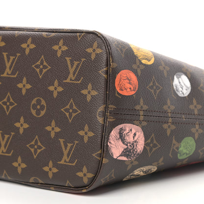 Louis Vuitton X FORNASETTI Monogram Cameo Neverfull MM 9 of 9