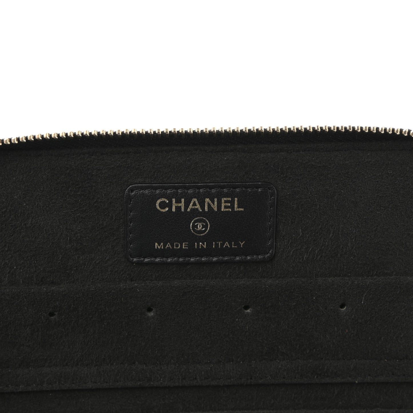 Caviar Quilted Jewelry Box Black