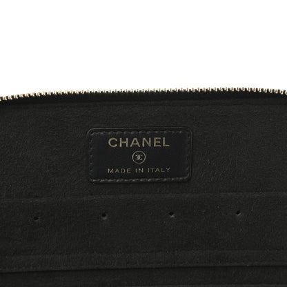 Chanel Caviar Quilted Jewelry Box Black 6 of 8