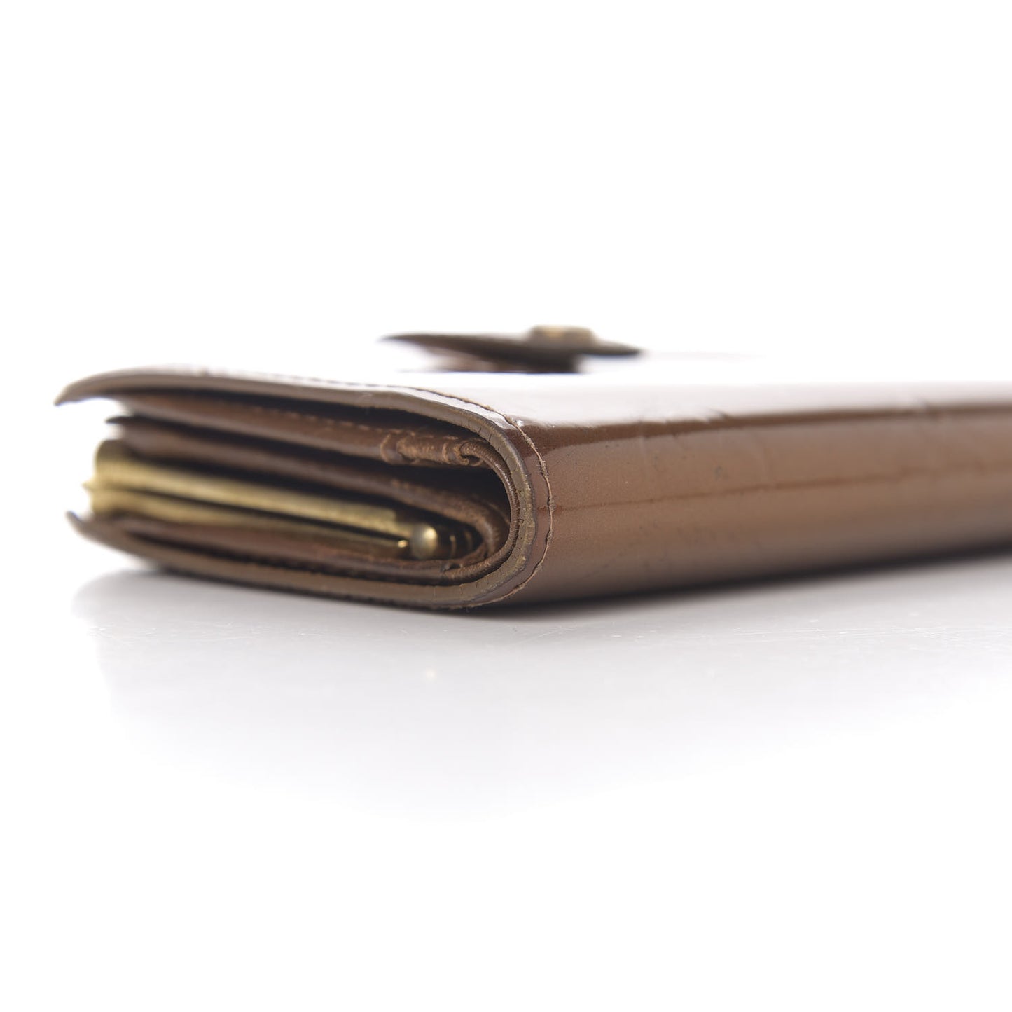 Vernis French Purse Wallet Bronze