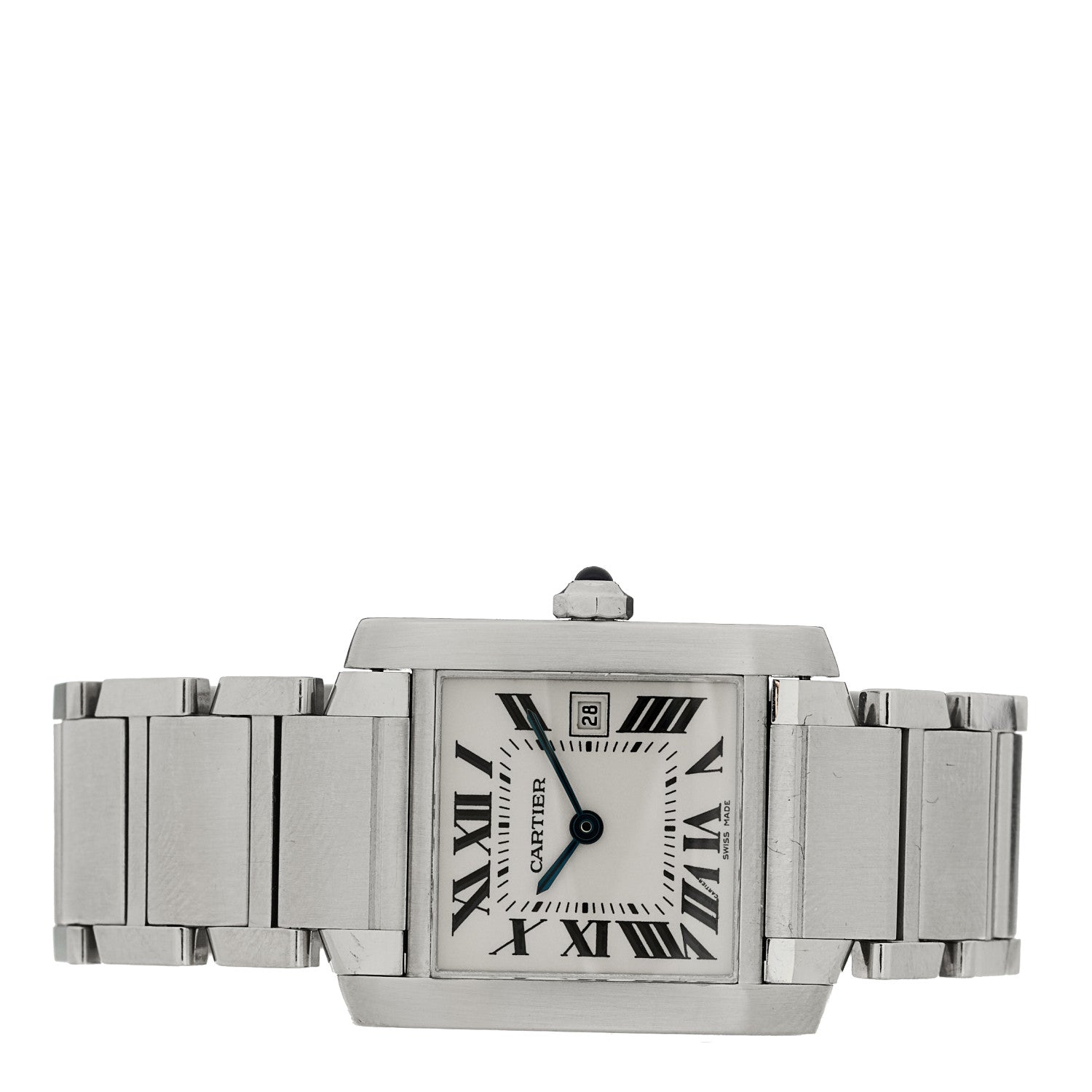 Cartier Stainless Steel 25mm Tank Francaise Quartz Watch 2 of 4