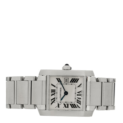 Cartier Stainless Steel 25mm Tank Francaise Quartz Watch 2 of 4