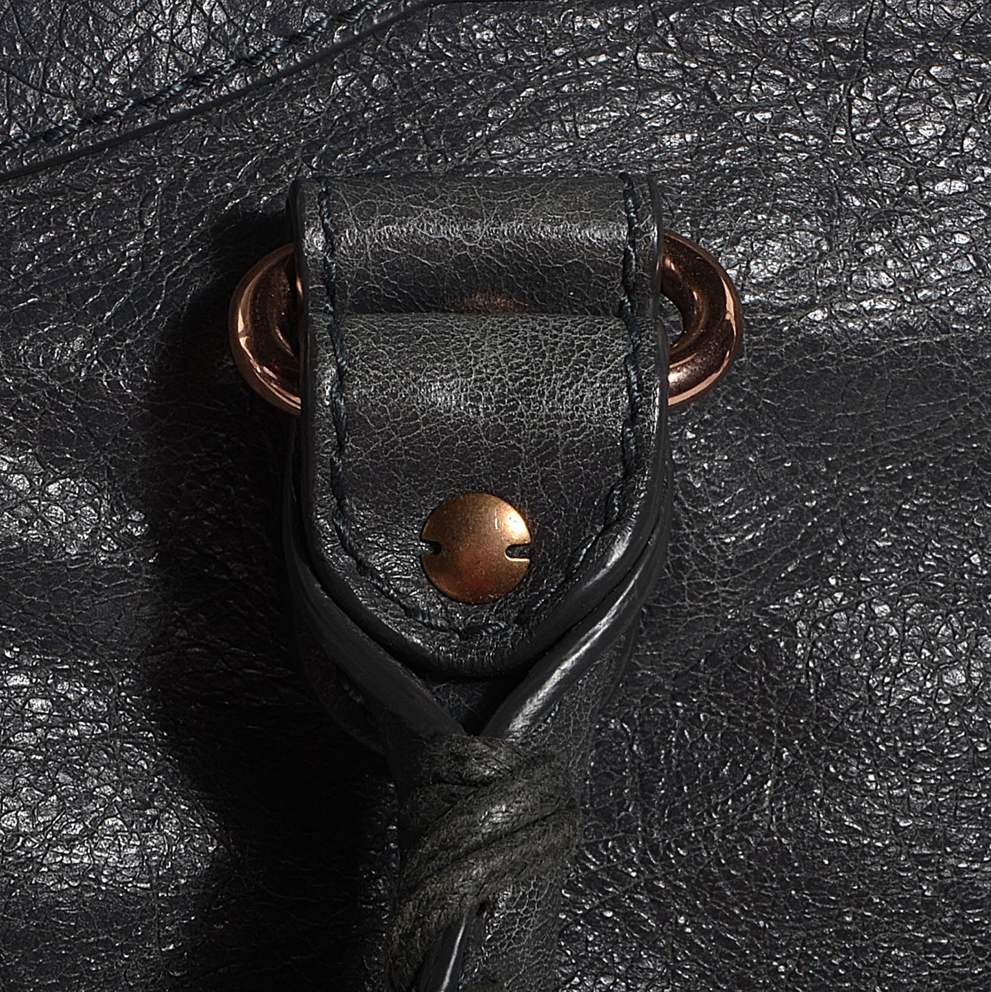 Agneau Giant 12 Rose Gold Hardware City Gris Tarmac