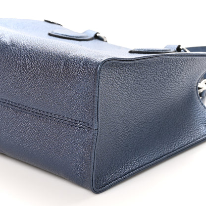 Louis Vuitton Metallic Empreinte Monogram Giant Onthego PM Navy Nacre 9 of 10