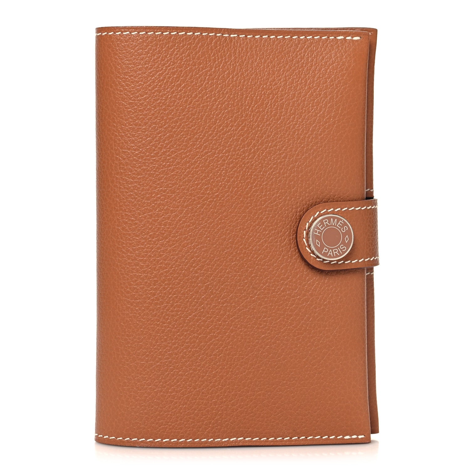 Hermes Evercolor RMS Passport Holder Gold 1 of 7