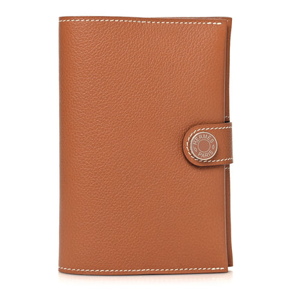 Hermes Evercolor RMS Passport Holder Gold 1 of 7