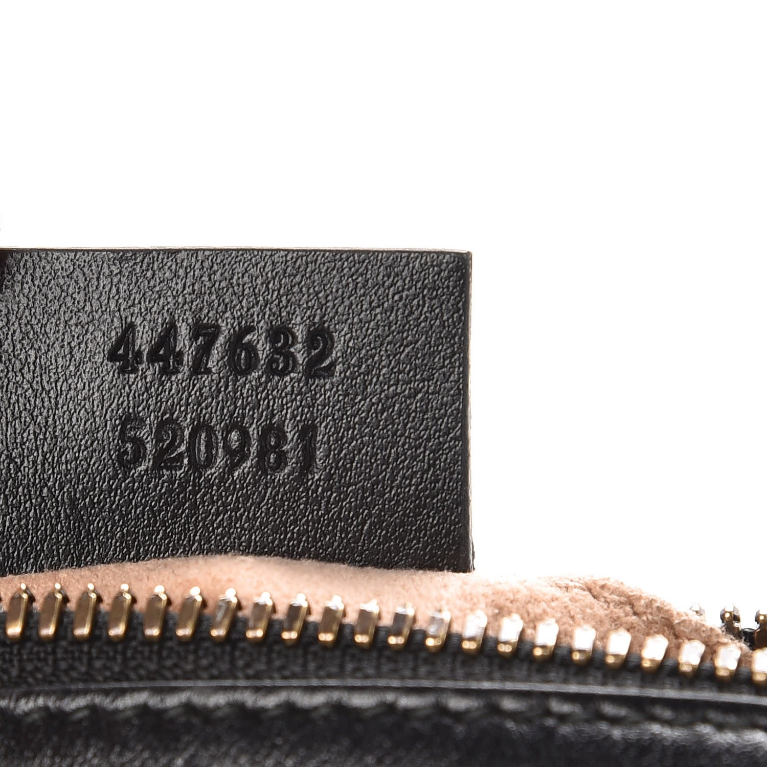 Gucci Calfskin Matelasse Small GG Marmont Chain Shoulder Bag Black 6 of 13