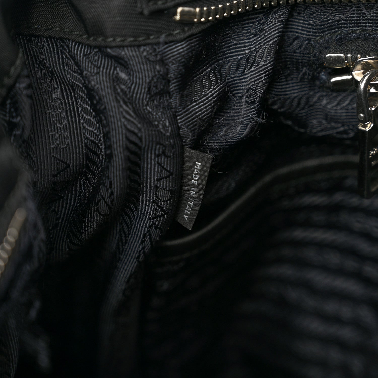 Prada Tessuto Nylon Vela Diaper Bag Black 8 of 10