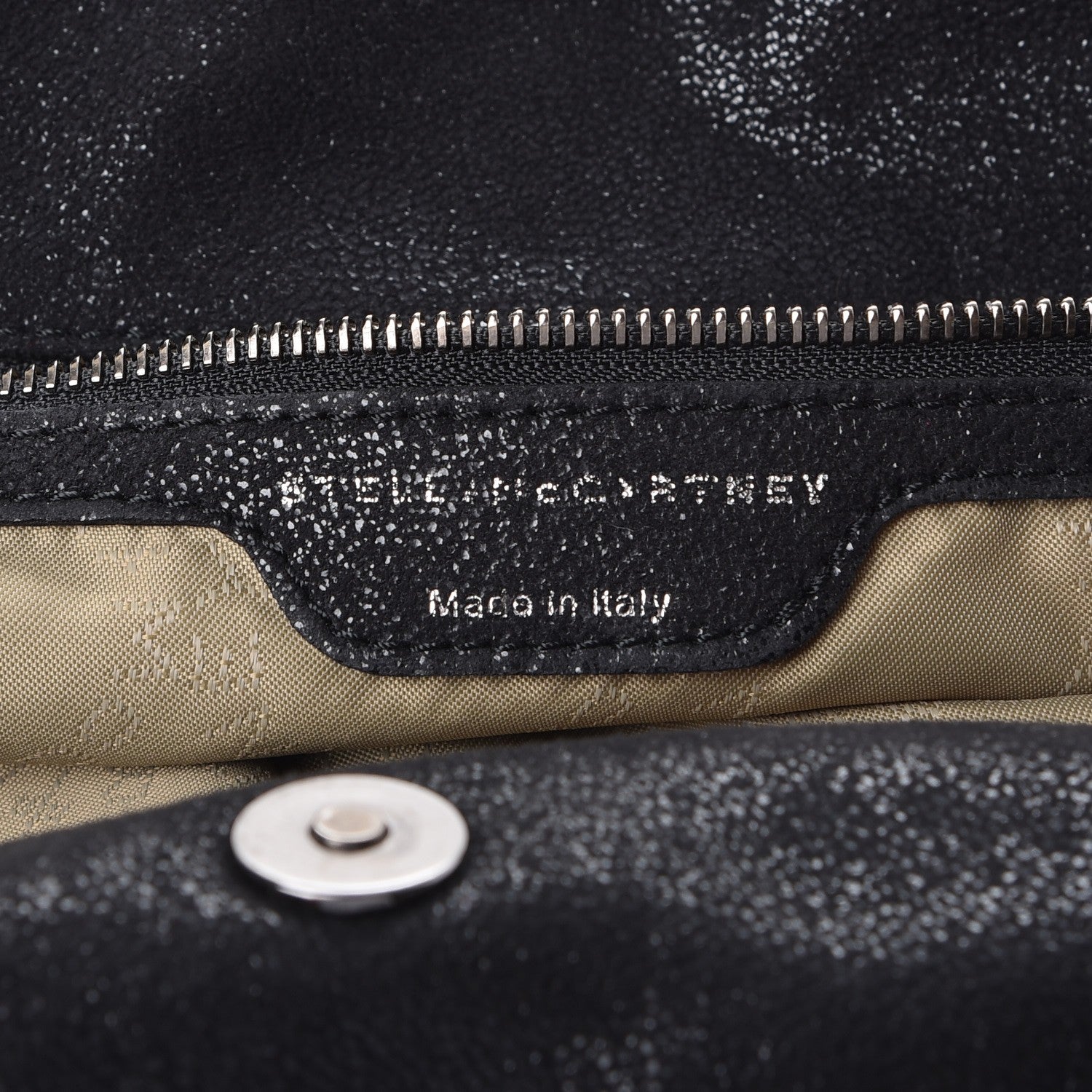 Stella McCartney Shaggy Deer Small Falabella Tote Black 6 of 6