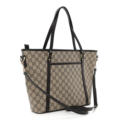 Gucci GG Supreme Monogram Medium Joy Tote Dark Brown 2 of 12