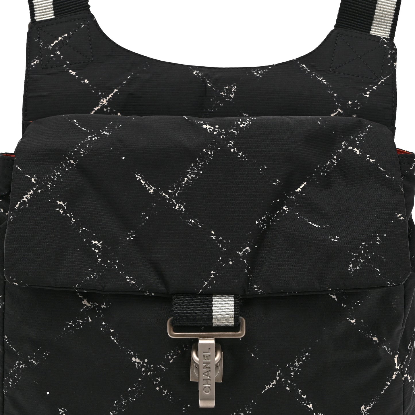 Nylon Travel Backpack Black