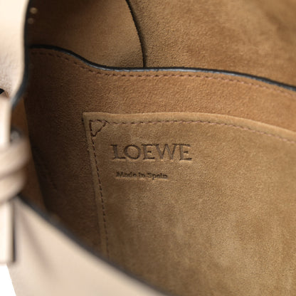 Loewe Grained Calfskin Small Gate Crossbody Bag Light Ghost 7 of 10
