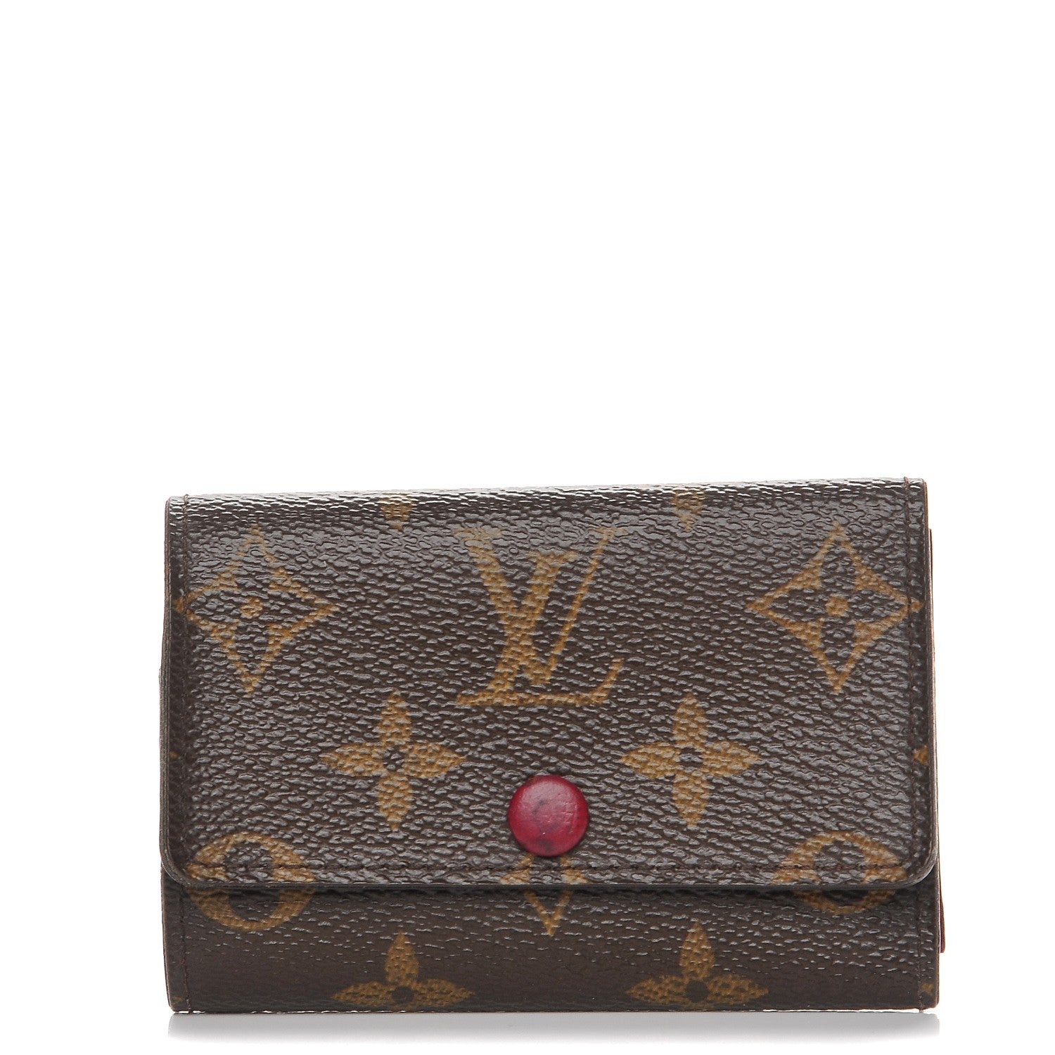 Louis Vuitton Monogram 6 Key Multicles Holder Fuchsia 1 of 11