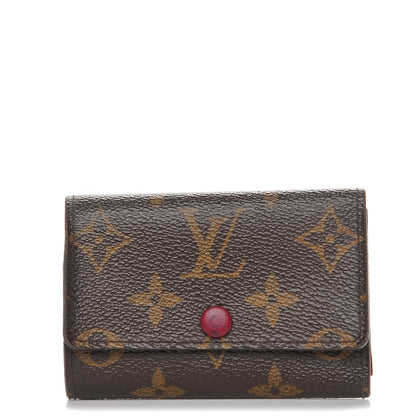 Louis Vuitton Monogram 6 Key Multicles Holder Fuchsia 1 of 11