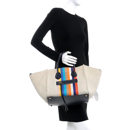 Celine Cotton Canvas Medium Phantom Luggage Multicolor 2 of 12