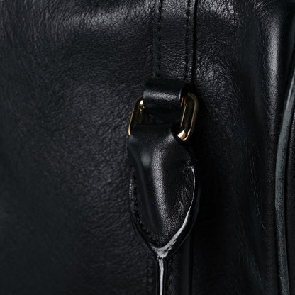 Burberry Grained Calfskin Small Alchester Bowling Bag Black 12 of 12