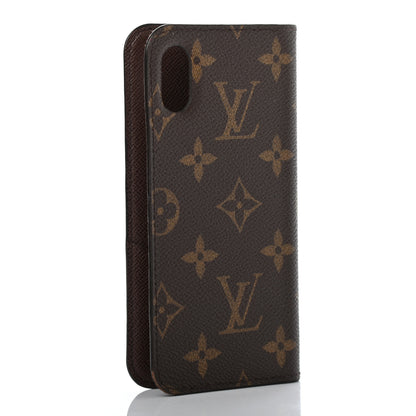 Louis Vuitton Monogram iPhone X Folio Case 3 of 6