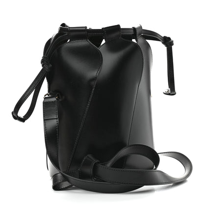 Chloe Smooth Grained Calfskin Small Tulip Bucket Bag Black 4 of 9