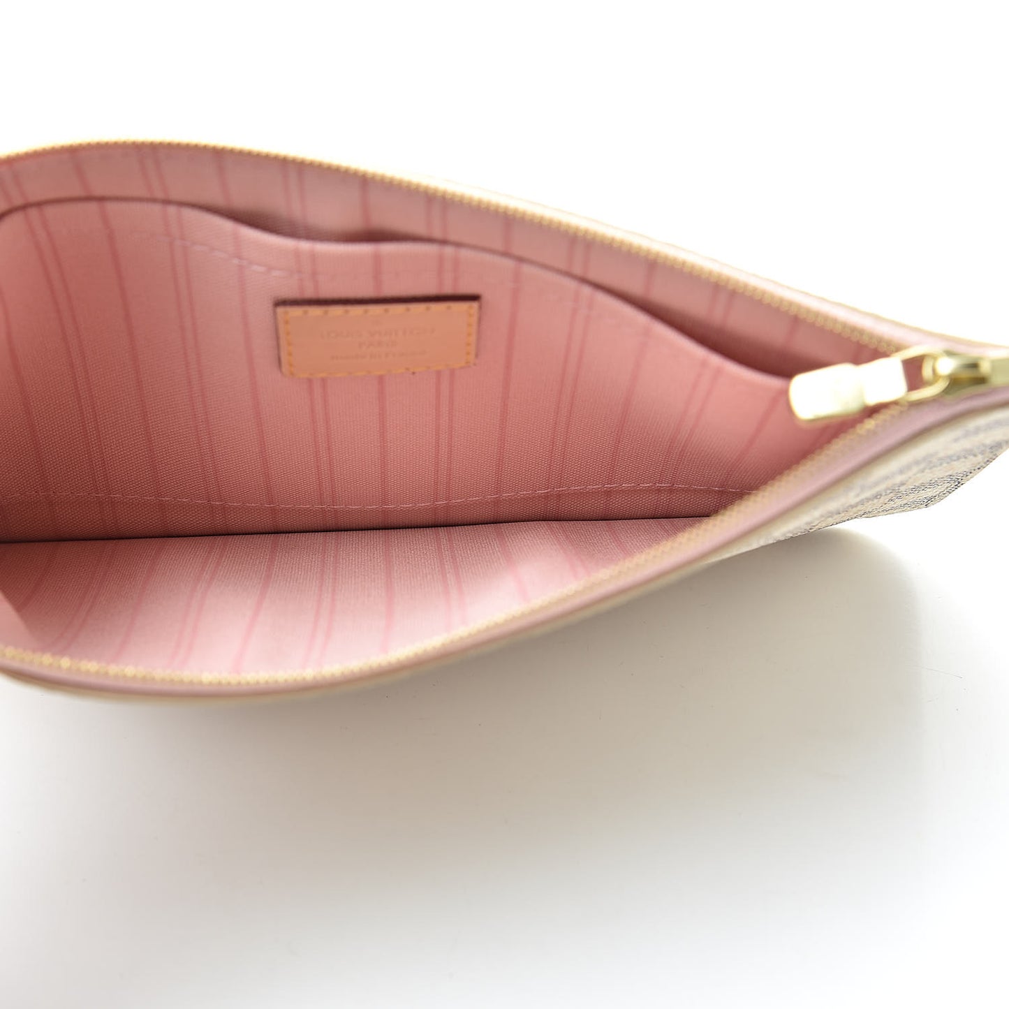 Damier Azur Neverfull MM GM Pochette Rose Ballerine