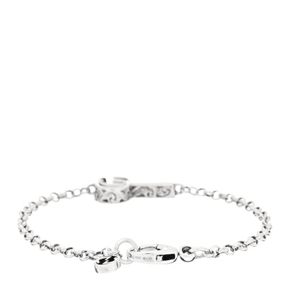 Gucci Sterling Silver Double G Key Bracelet 2 of 4