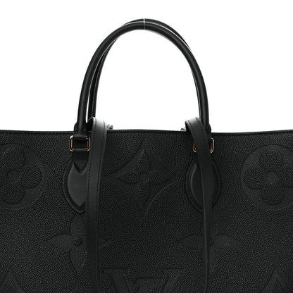Louis Vuitton Empreinte Monogram Giant Onthego GM Black 7 of 9