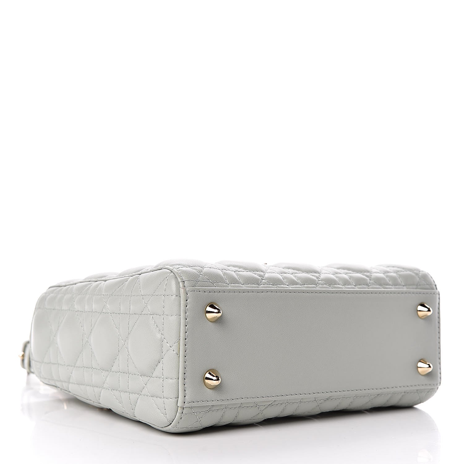 Christian Dior Lambskin Cannage Small My Lady Dior Pistachio 4 of 11