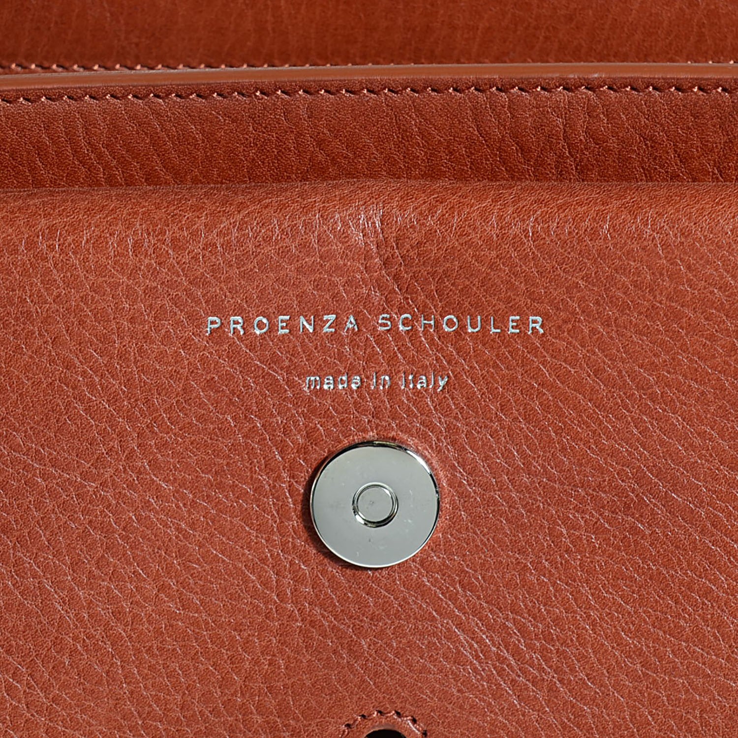 Proenza Schouler Calfskin PS11 Classic Shoulder Bag Saddle 6 of 8