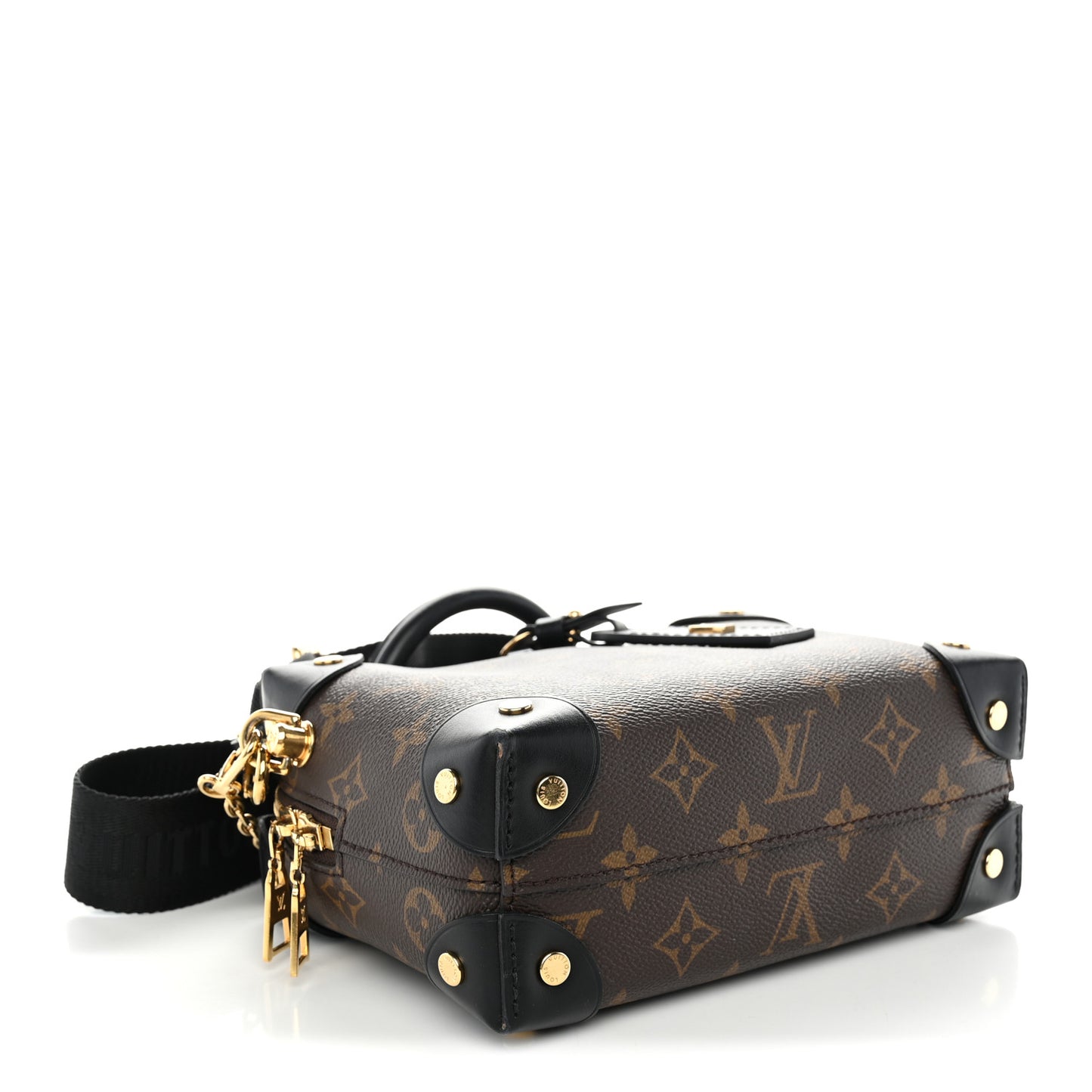 Monogram Petite Malle Souple Black