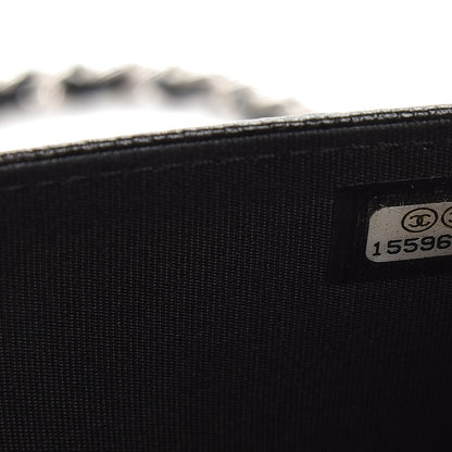 Chanel Caviar Sevruga Wallet On Chain WOC Black 8 of 12