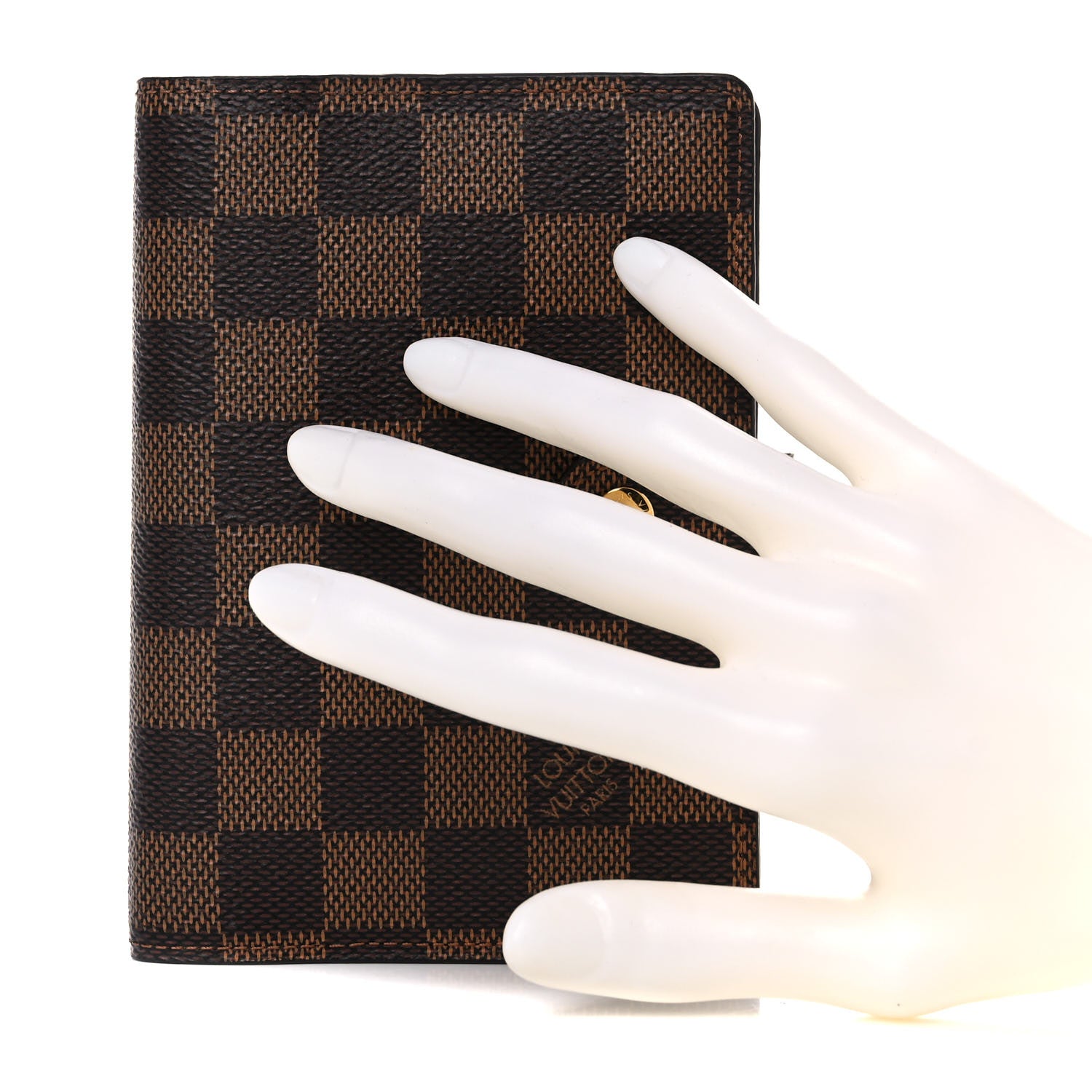 Louis Vuitton Damier Ebene Small Ring Agenda Cover 2 of 9