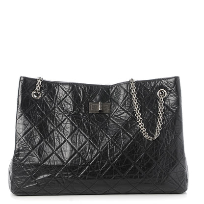Chanel Aged Calfskin Reissue 2.55 Tote Black 1 of 8
