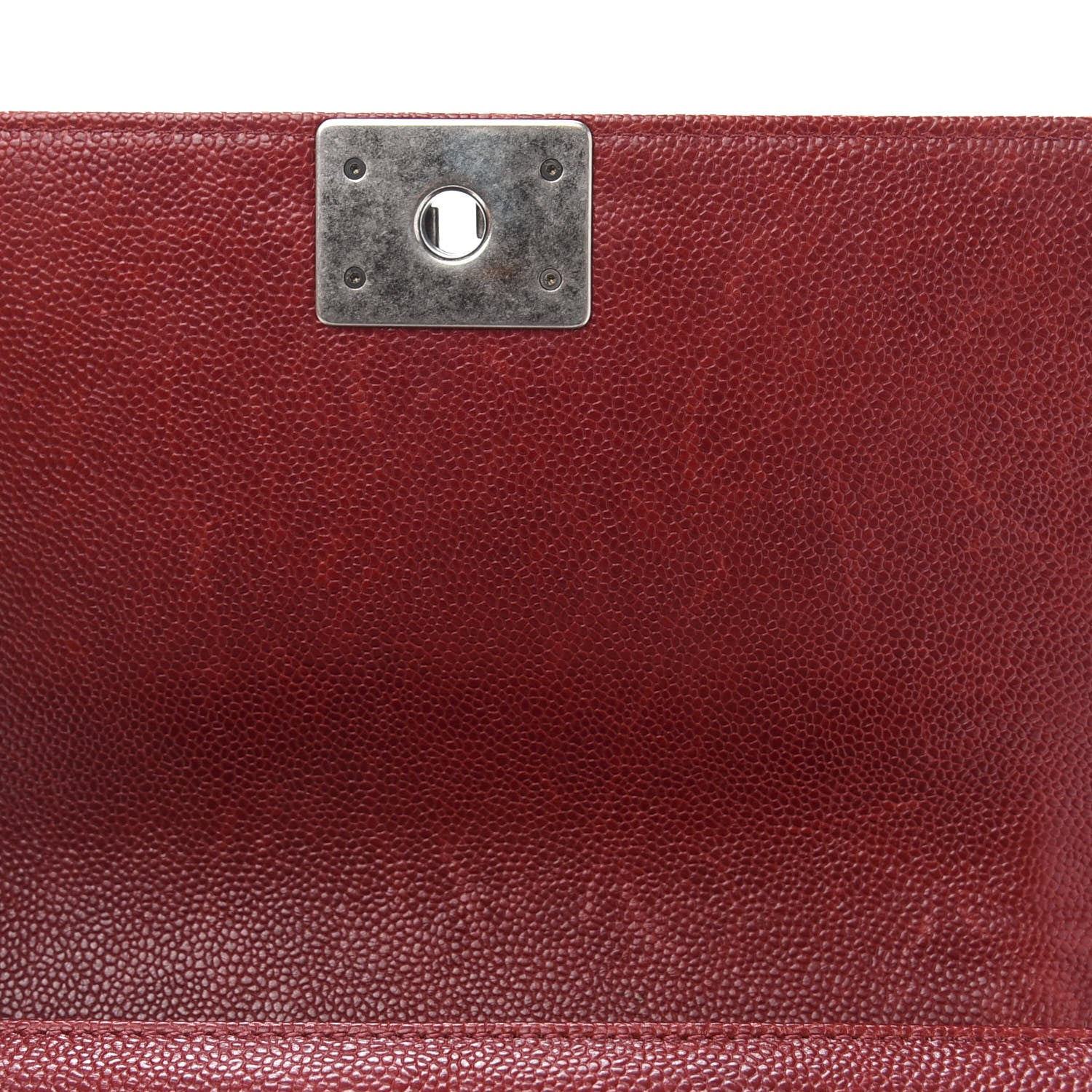 Chanel Caviar Quilted Medium Boy Flap Red 8 of 12
