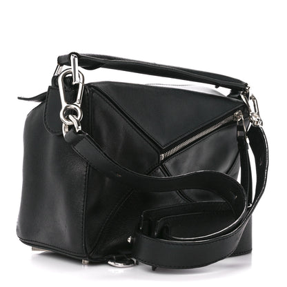 Loewe Calfskin Small Puzzle Bag Black 3 of 11