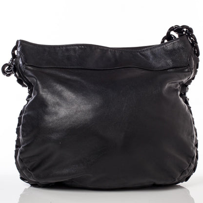 Chanel Leather Modern Chain Shoulder Bag Black 4 of 9